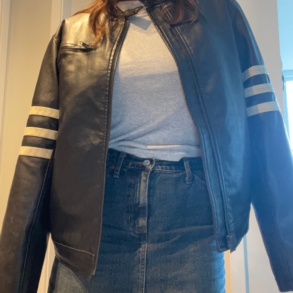MOTO JACKET (PVC) - Picture 3 of 7